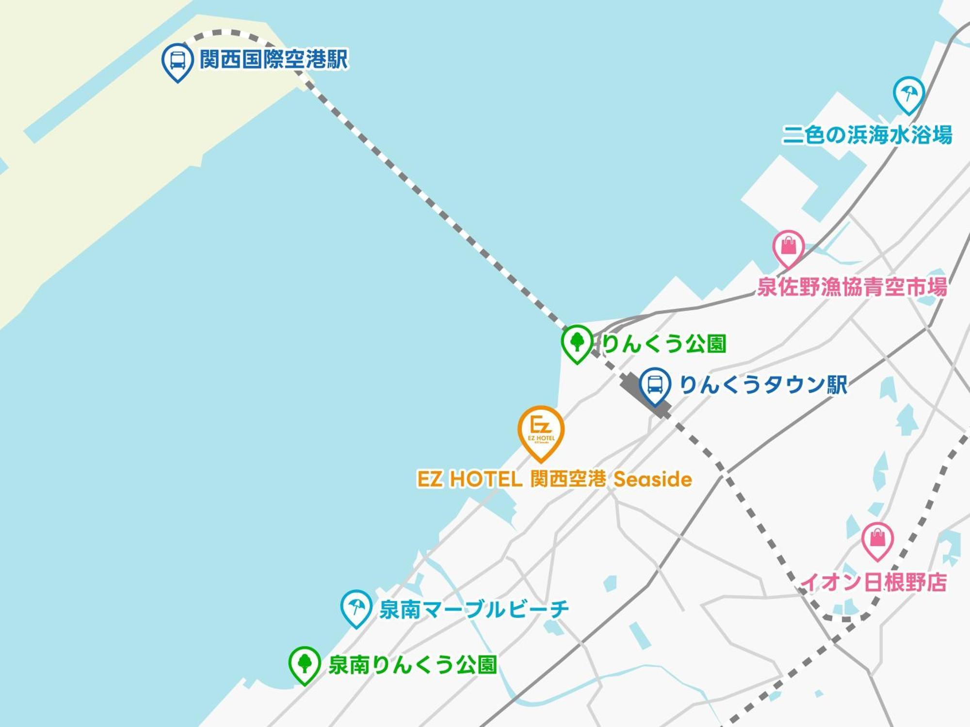 Ez Hotel Kansai Airport Seaside Izumisano Εξωτερικό φωτογραφία